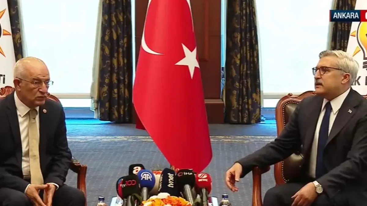 AK Parti ve CHP heyetleri bayramlaştı: Yayman’dan birlik vurgusu