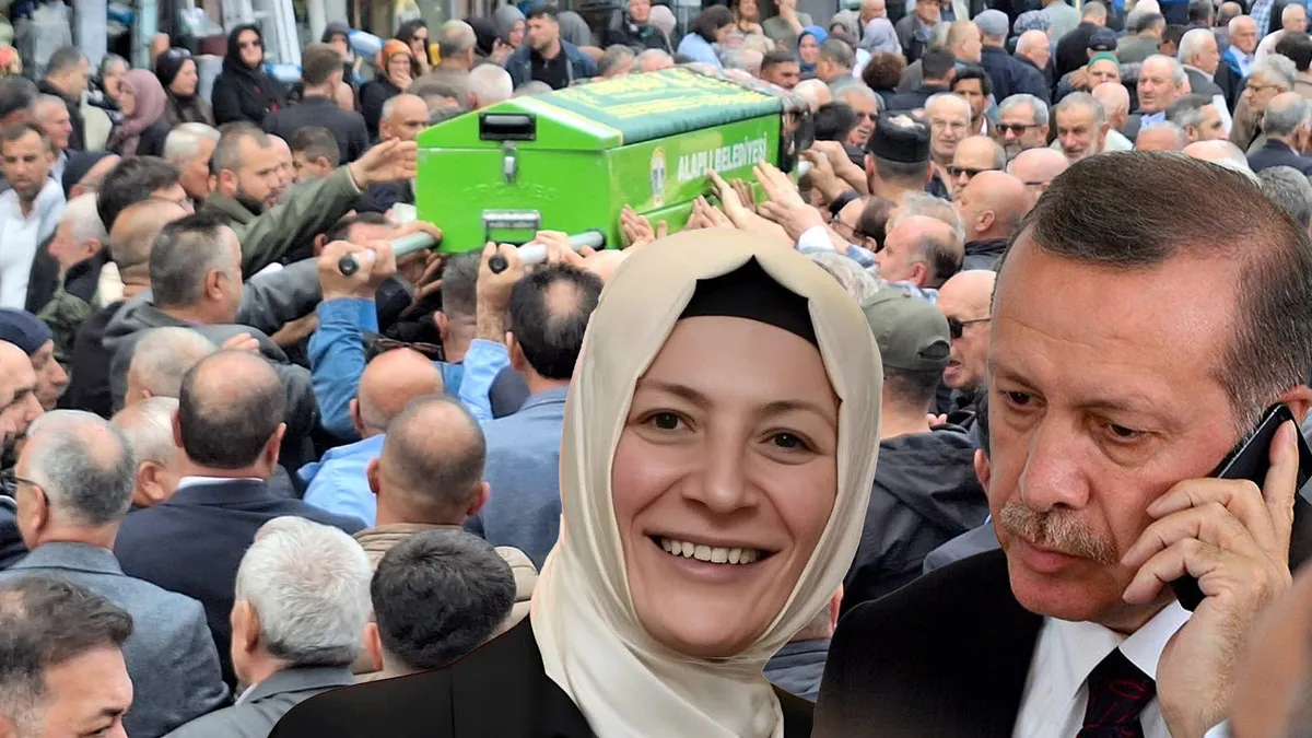AK Parti Eski MKYK Üyesi Emine Çift Son Yolculuğuna Uğurlandı