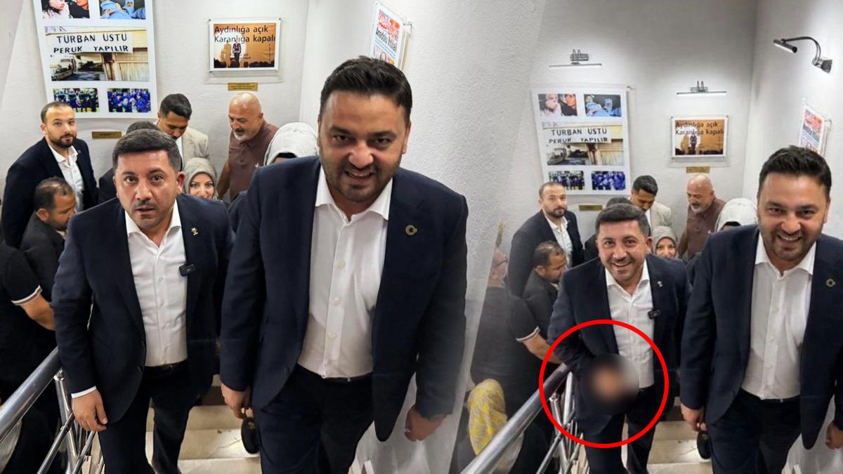 AK Parti'de fotoğraf krizi: İl başkanı paylaştı, başkan 'yapay zeka' dedi