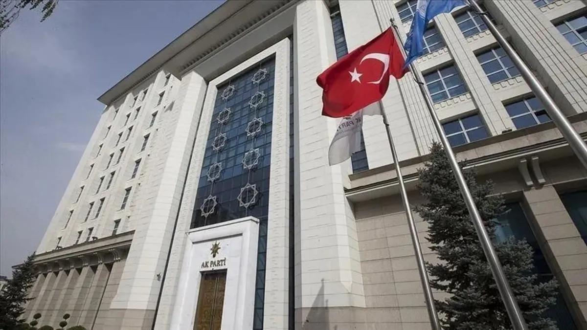 AK Parti'de Milli Dayanışma Yasa Teklifi: MKYK Toplandı