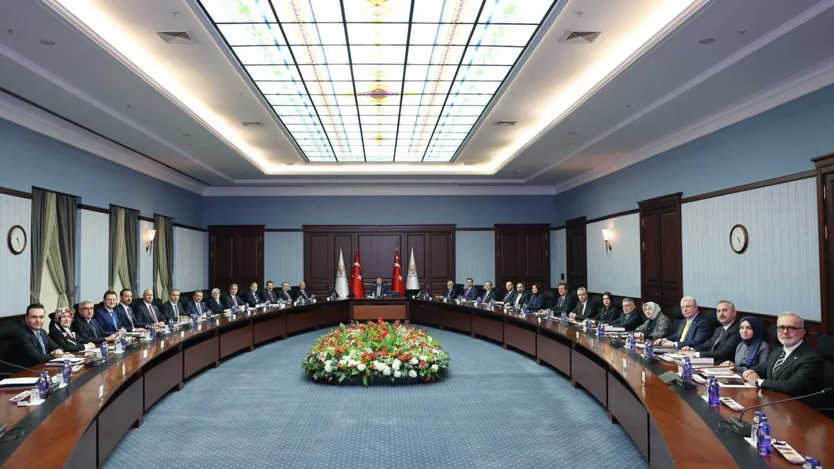AK Parti MYK'da Terörsüz Türkiye Gündemi: Yasal Düzenleme Adımları Masada