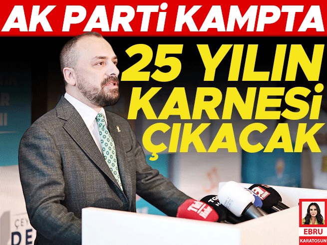 AK Parti Sapanca'da Kampa Girdi: 25 Yılın Karnesi Çıkacak