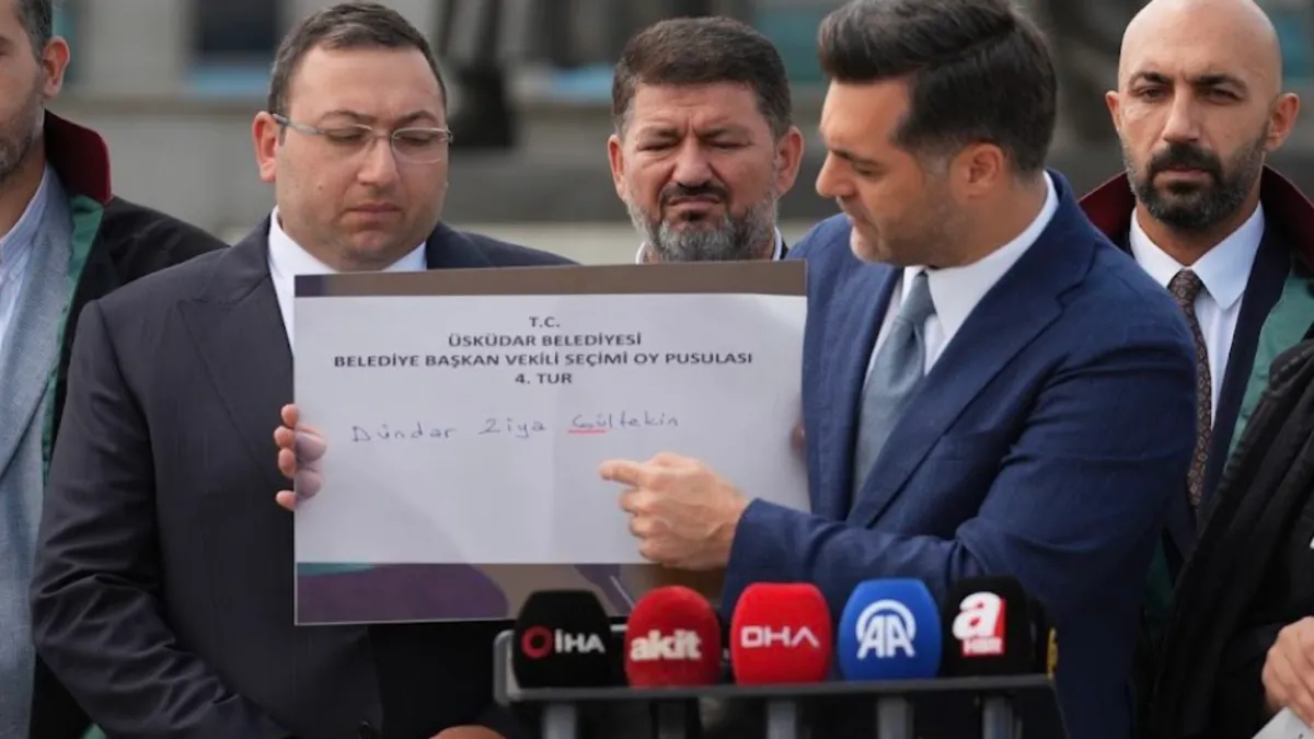 AK Parti Üsküdar'da Başkan Vekili Seçimini Yargıya Taşıdı