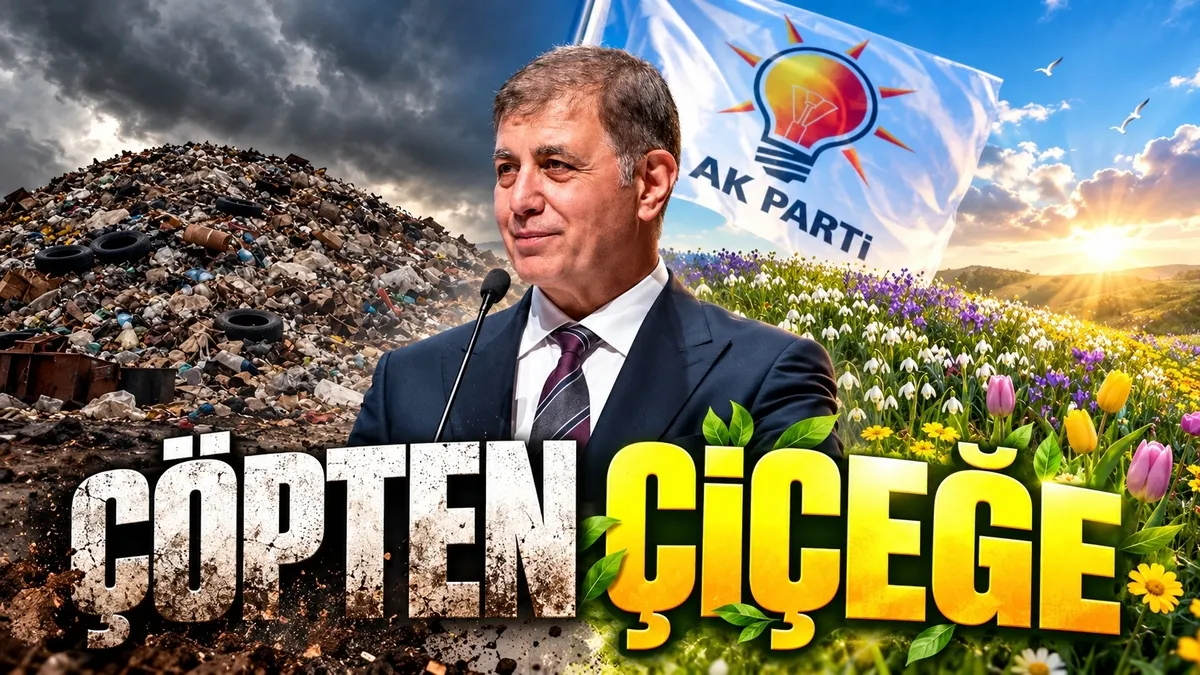 AK Parti’den İzmir videosu: Çukur ve çamur gitti, dağlarda çiçekler açtı