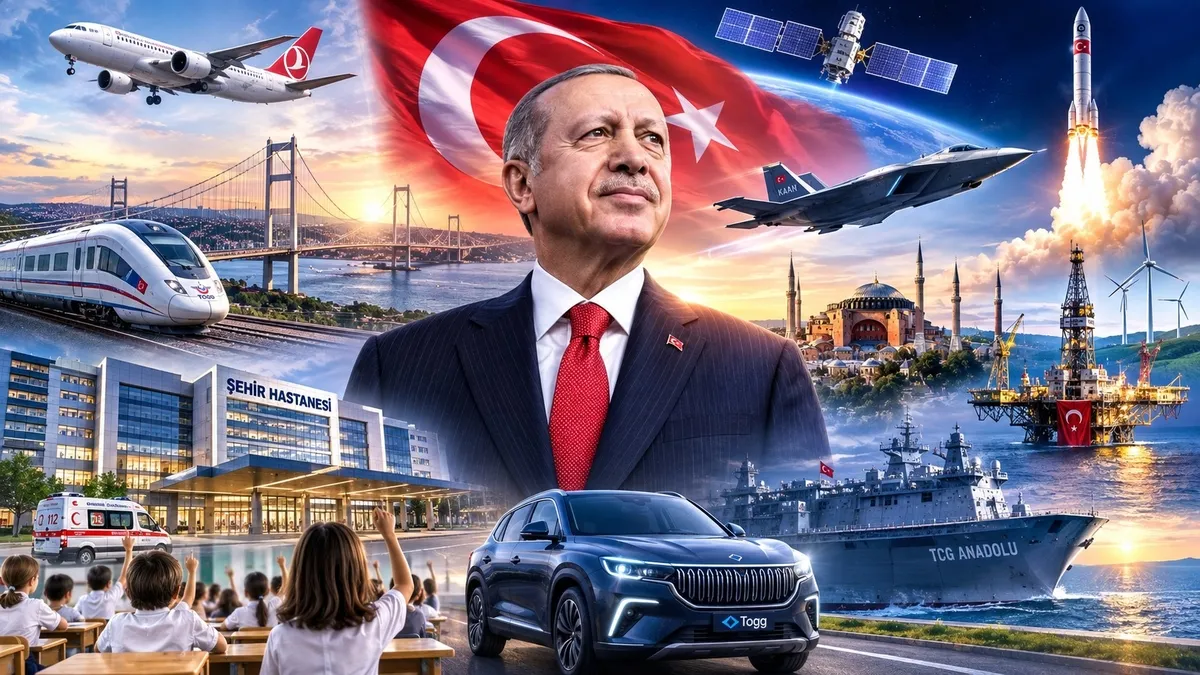 AK Parti'nin 25 yılı: Türkiye her alanda çağ atladı