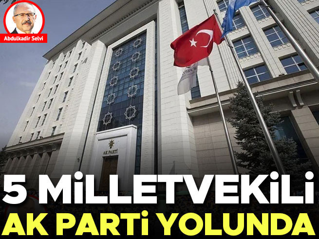 AK Parti'ye 5 Milletvekili Transferi: Cumhur İttifakı 326'ya Ulaştı