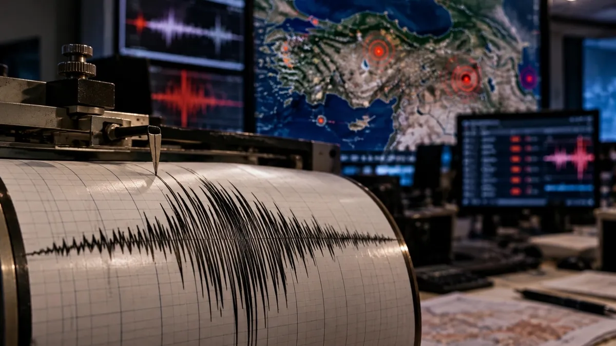 Akdeniz'de 3.9 Büyüklüğünde Deprem: Mersin Açıklarında Sarsıntı
