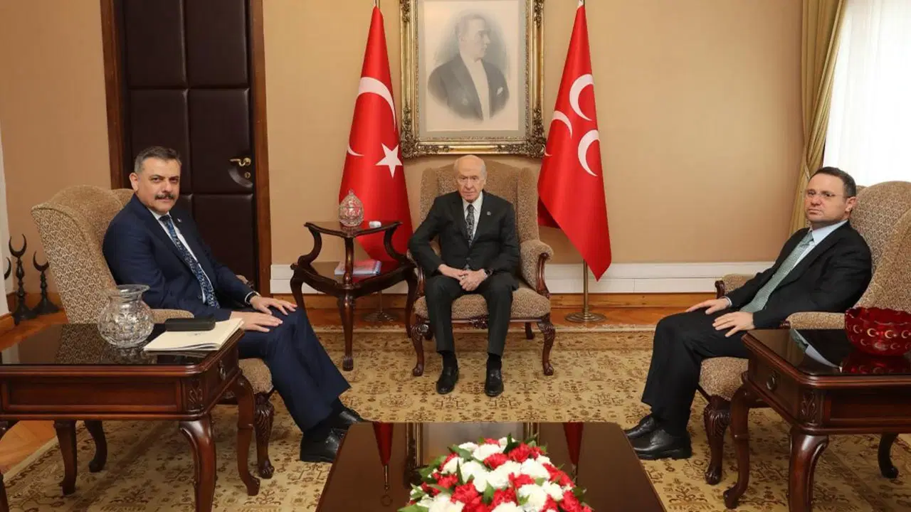 Akın Gürlek ve Mustafa Çiftçi'den Bahçeli'ye ziyaret: Türkiye Yüzyılı yürüyüşümüzün en güçlü mimarlarından