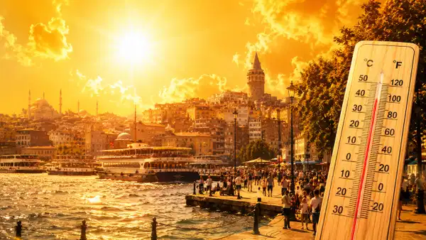 AKOM İstanbul İçin Sıcak Hava Uyarısı: Termometreler 6 Derece Birden Yükselecek