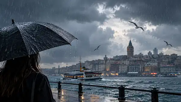 AKOM'dan İstanbul'a Sağanak Uyarısı: Sıcaklık 14 Dereceye Düşecek