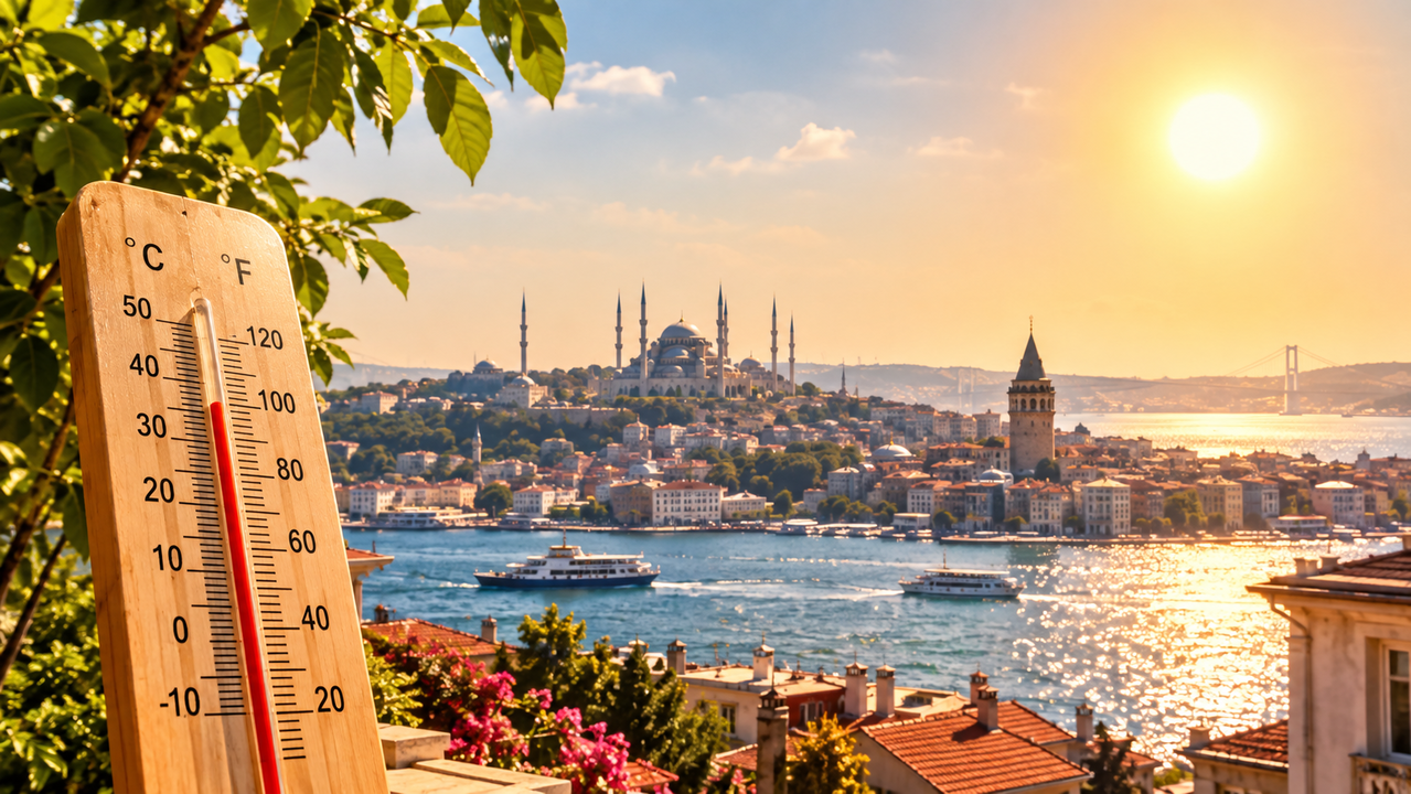 AKOM'dan İstanbul'a sıcak hava uyarısı: Sıcaklık 31 dereceyi bulacak