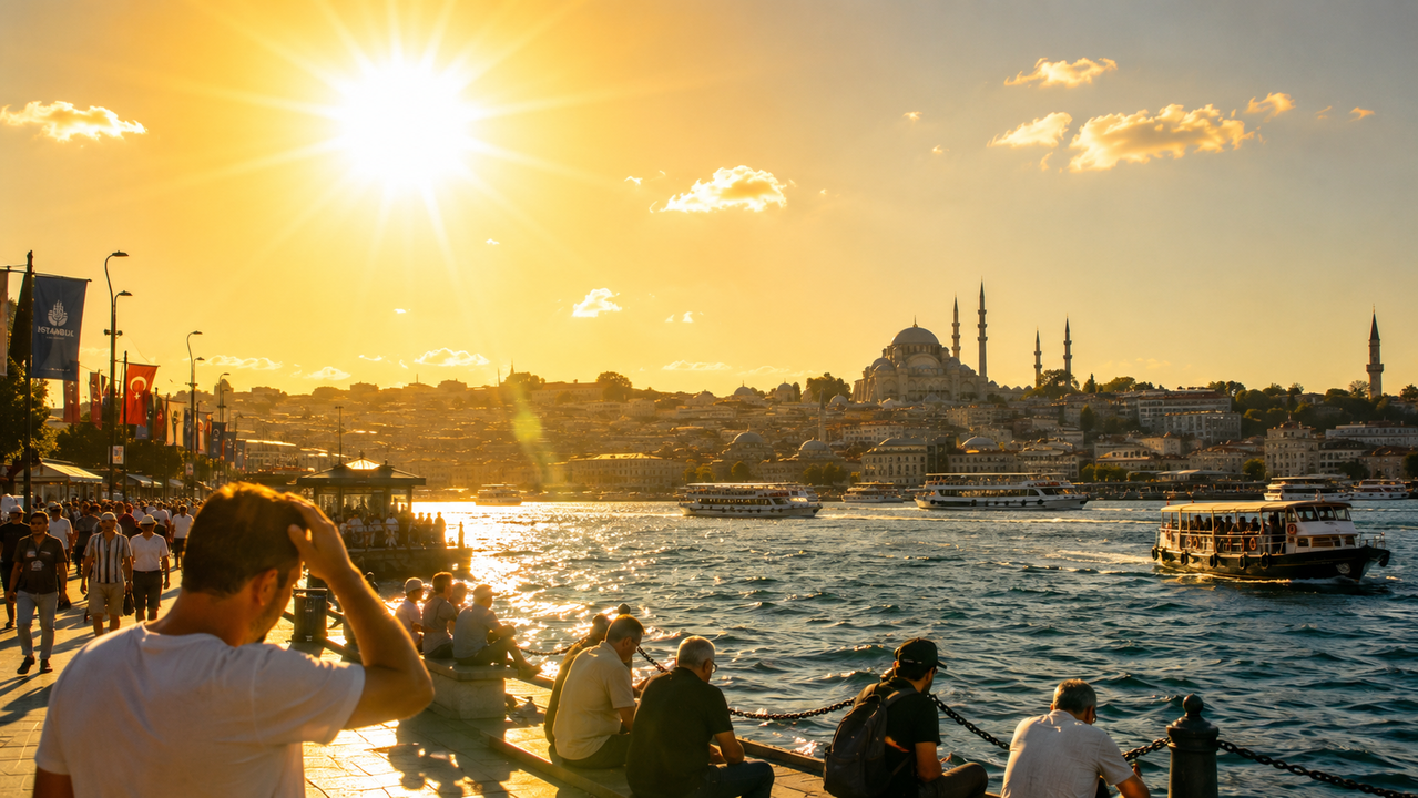 AKOM Tarih Verdi: İstanbul'da Sıcaklıklar 30 Dereceyi Aşacak