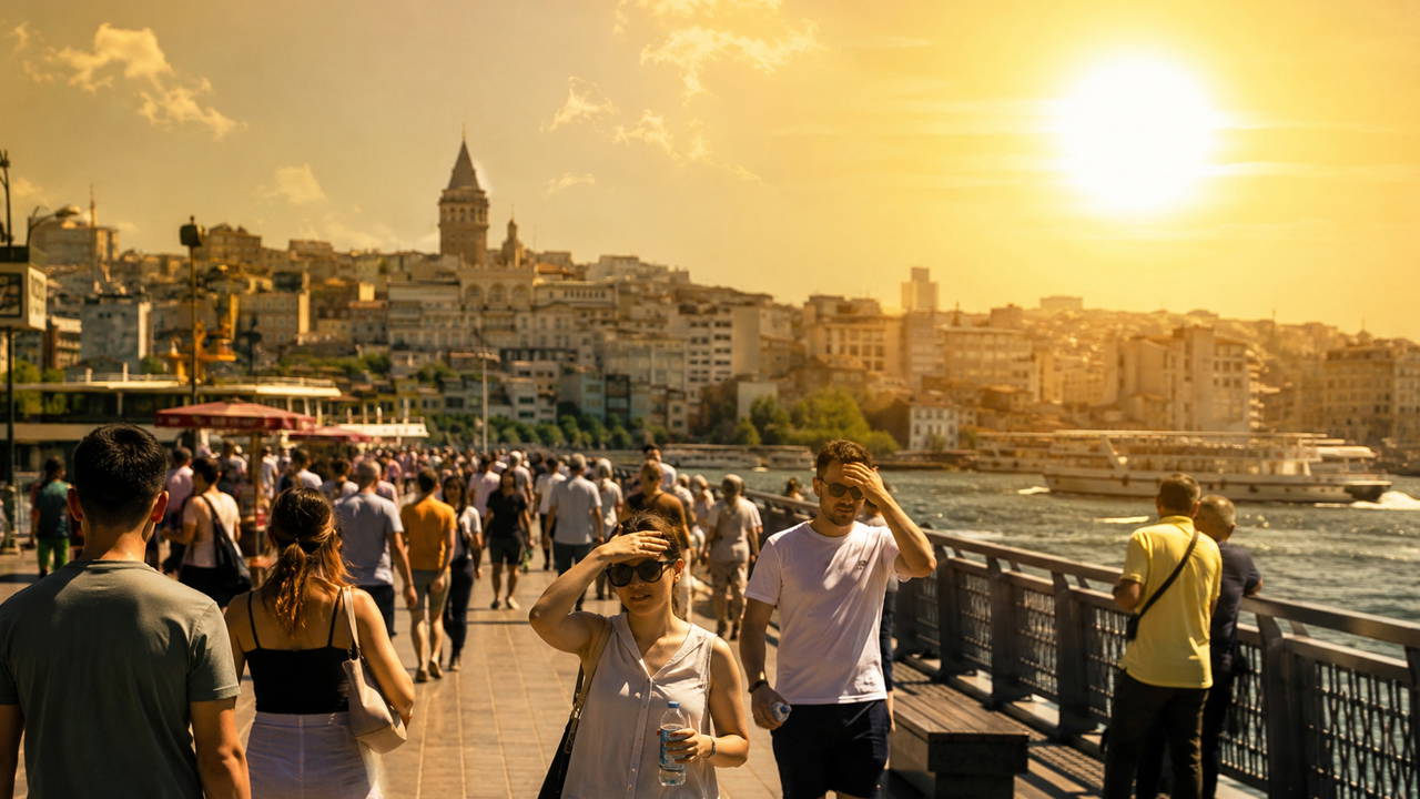 AKOM'dan İstanbul için sıcaklık uyarısı: 35 dereceye dayanacak