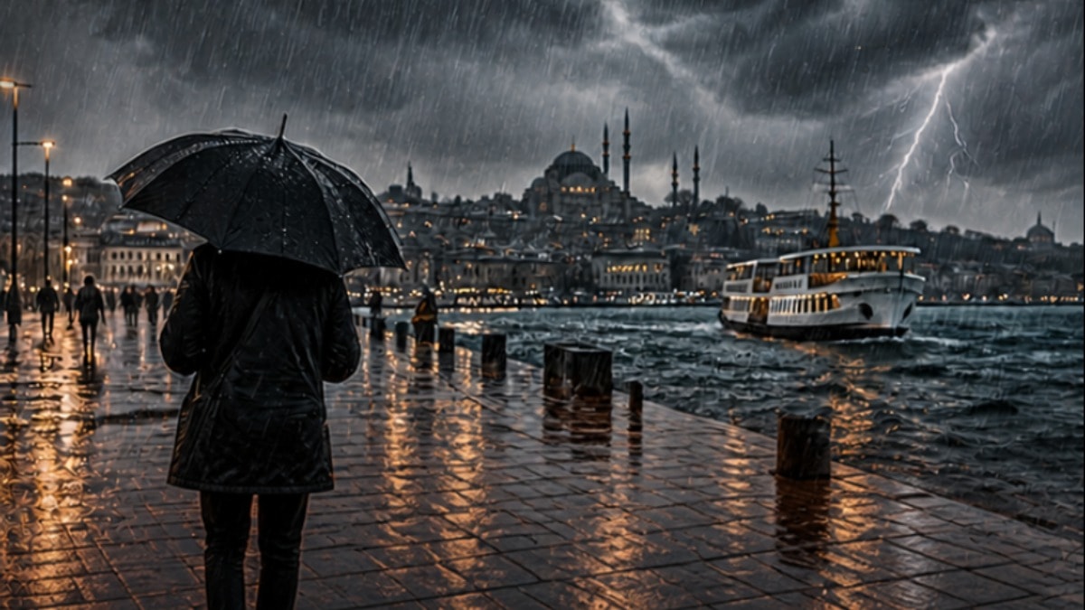 AKOM'dan İstanbul'a Cuma Günü İçin Sağanak Uyarısı
