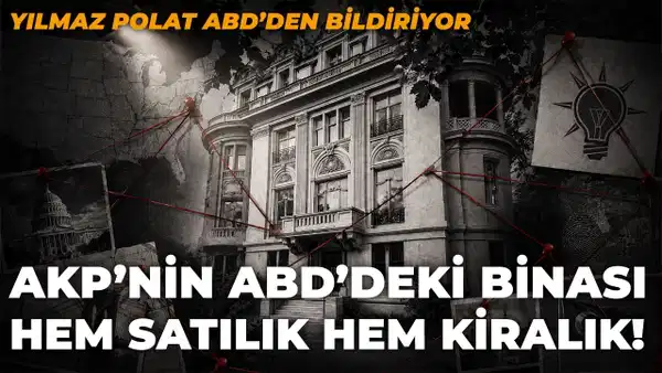 AKP, ABD'deki binası için yarım milyon dolar vergi ödedi