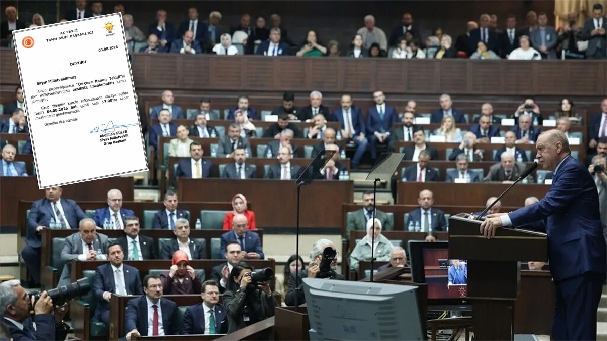 AKP'de Çerçeve Yasa İmza Krizi: 'Boş Senet' Eleştirisi
