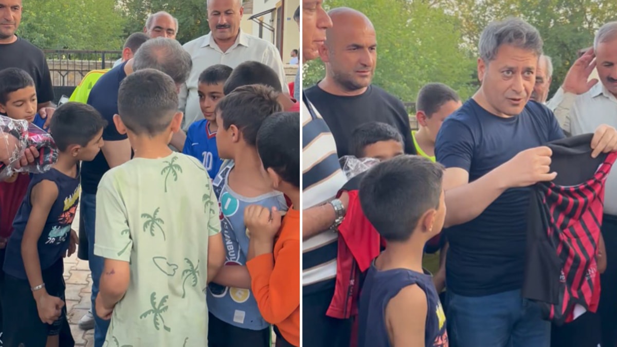 AKP'li Vekil Çocuğun Formasını Sokakta Çıkarttı