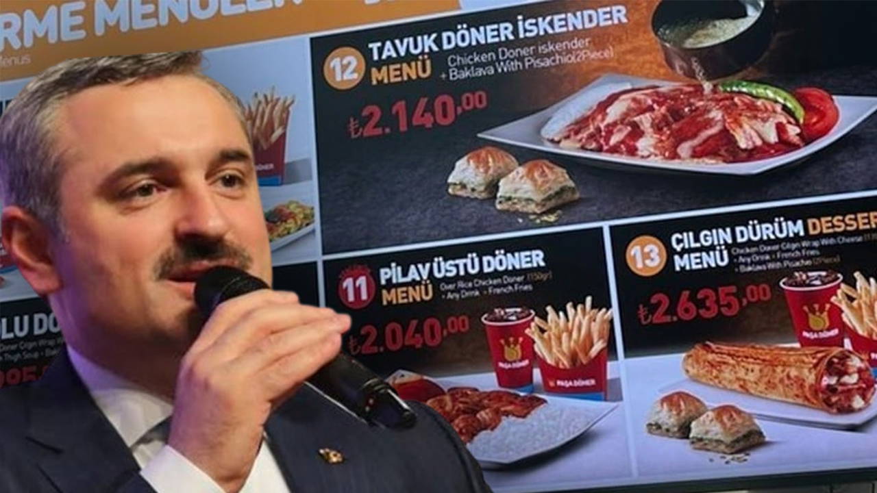 AKP'li vekilin döneri 2 bin 995 lira: Sosyal medyada tepki