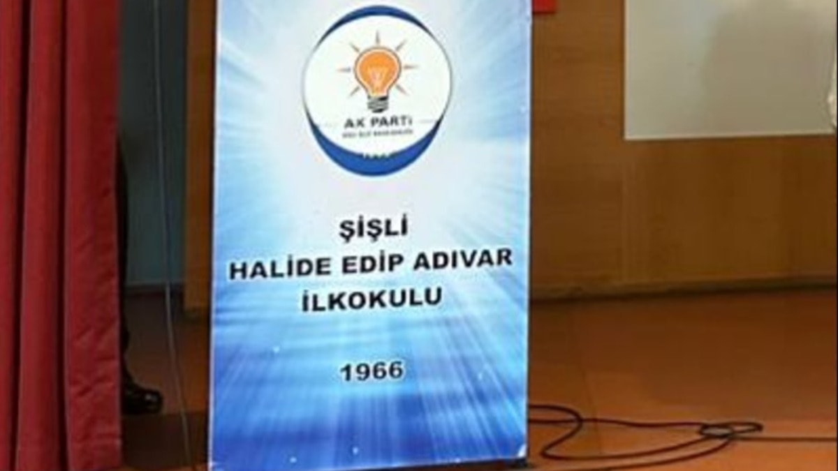 AKP, Şişli'deki devlet okullarında toplantı yaptı