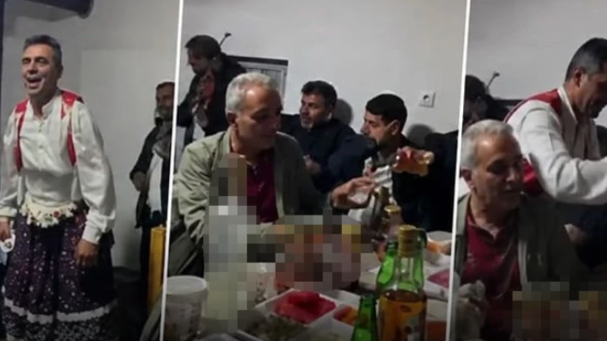 AKP'den içkili köçekli aleme soruşturma açıklaması