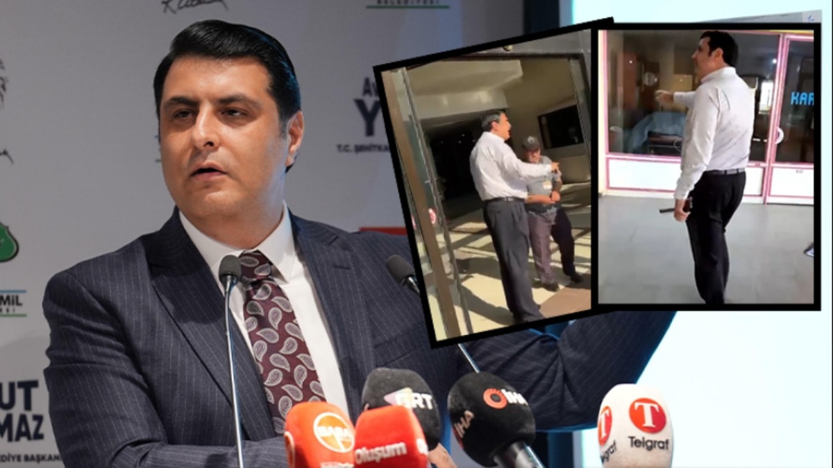 AKP'li başkanın yangın anındaki şovu tepki çekti