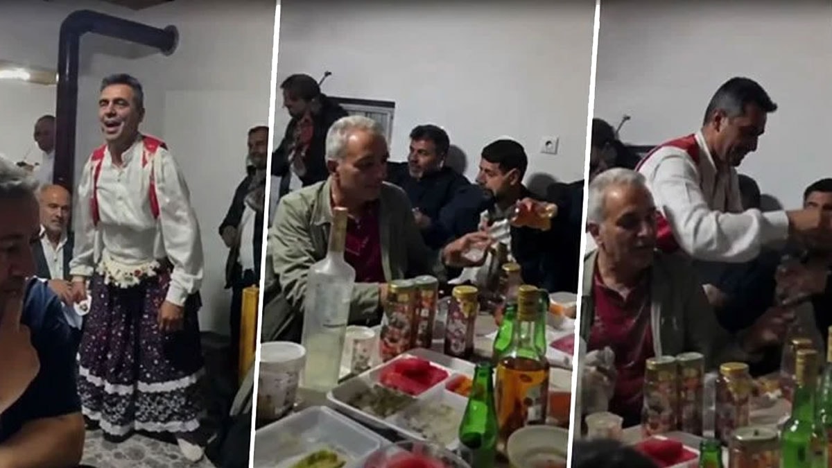 AKP'li yöneticilere içkili ve köçekli eğlence soruşturması