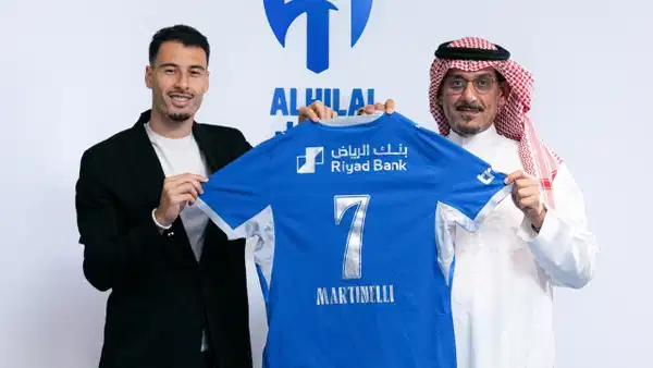 Al Hilal, Gabriel Martinelli'yi resmen kadrosuna kattı