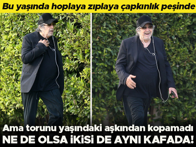 83 Yaşında Hoplaya Zıplaya Çapkınlık Peşinde: Al Pacino'nun Aşk Hayatı