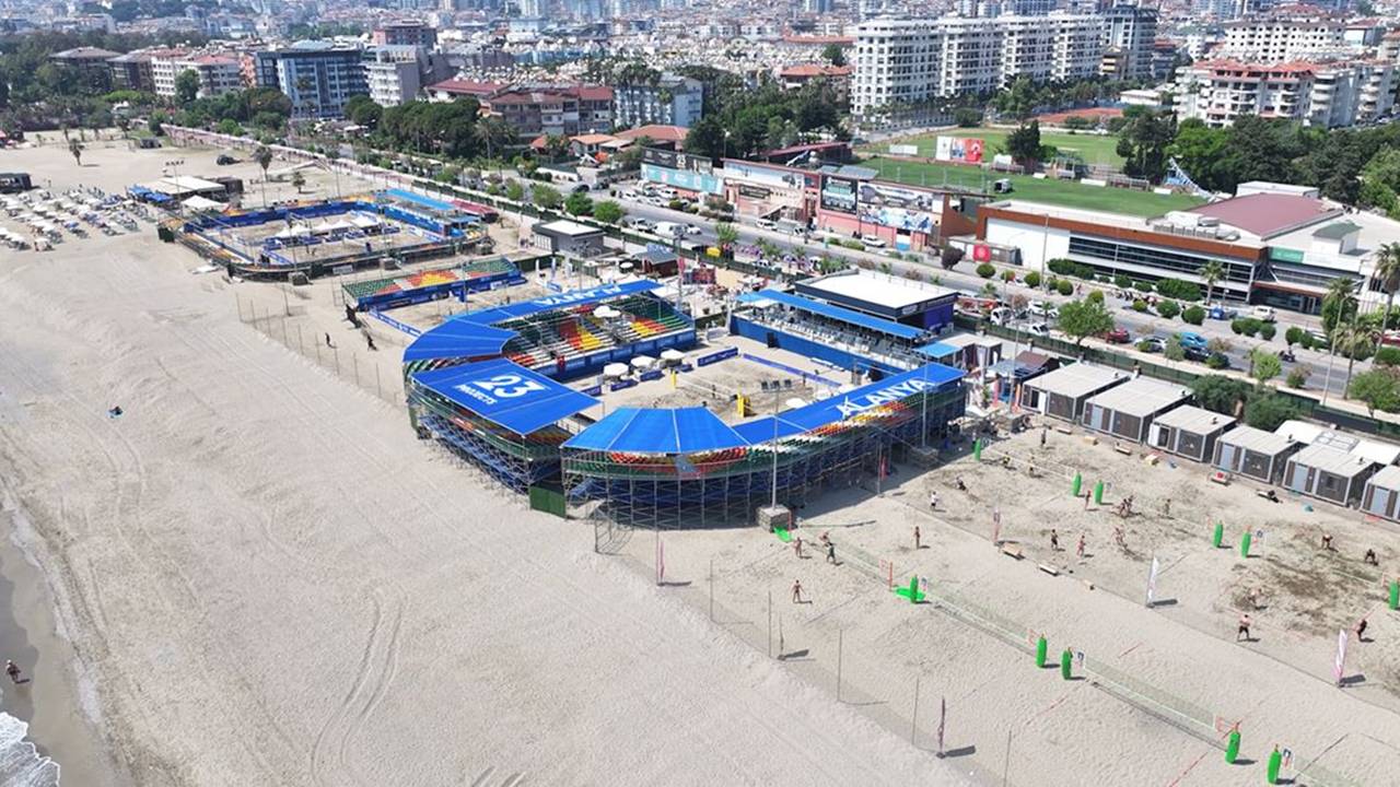 Alanya plaj voleybolunda dünyanın ikinci mükemmeliyet merkezi oldu