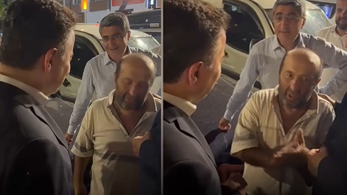 Ali Babacan ile emekli vatandaş arasında unutulmaz diyalog kamerada