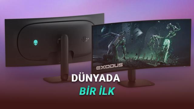 Alienware'den RGB Şeritli 39 İnç 5K OLED Monitör: AW3926QW