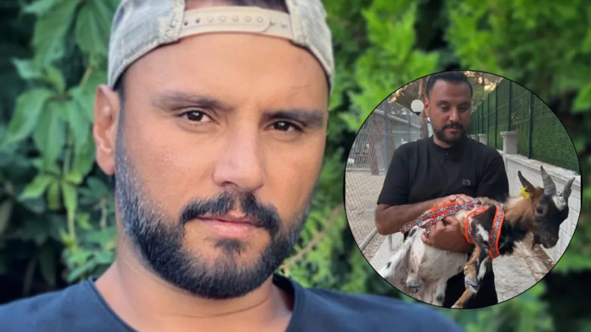 Alişan'ın Keçiyle Eğlenceli Anları Sosyal Medyada Gündem Oldu