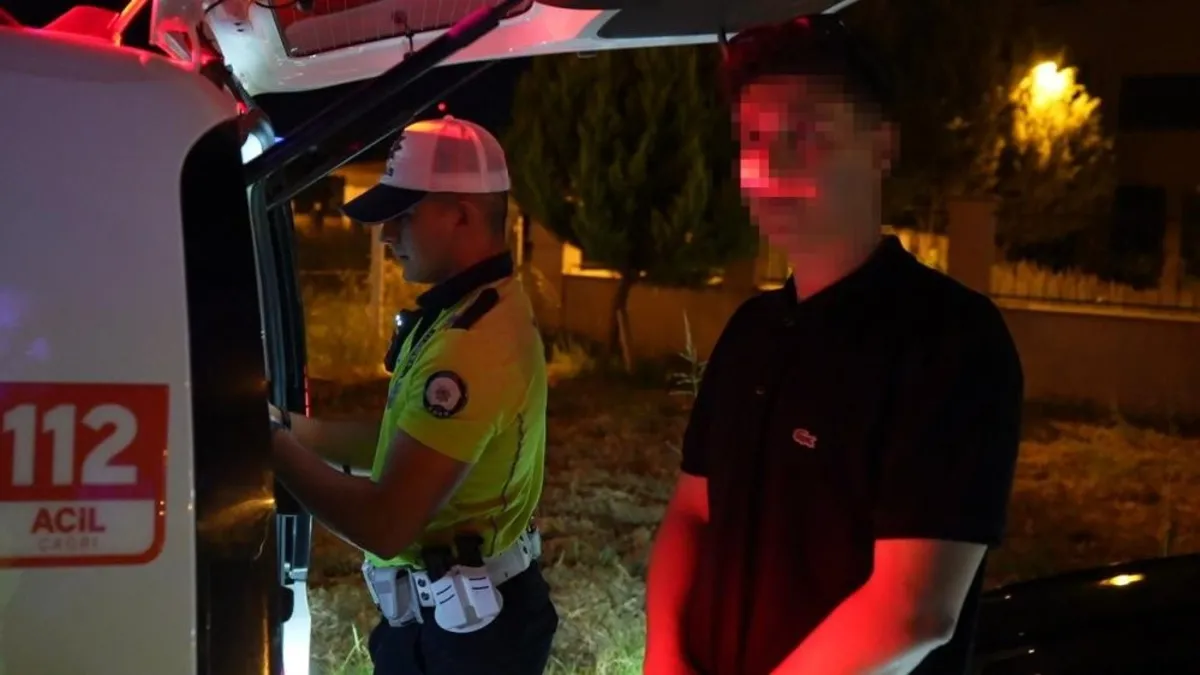 Alkollü sürücüden pişkin ifade: Aklım hala yapmadıklarımda