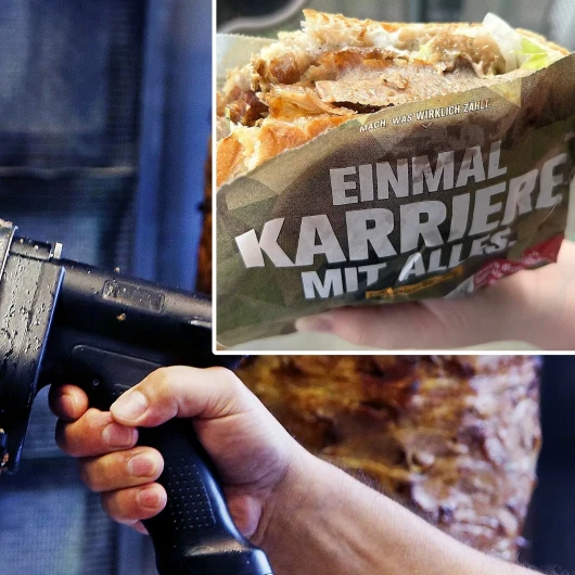 Alman ordusundan sıra dışı kariyer kampanyası: Döner ambalajlarına bastılar