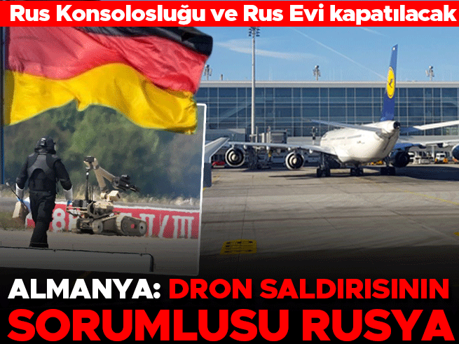 Almanya-Rusya gerilimi: Leipzig havaalanı drone saldırısı ve diplomatik karşılık