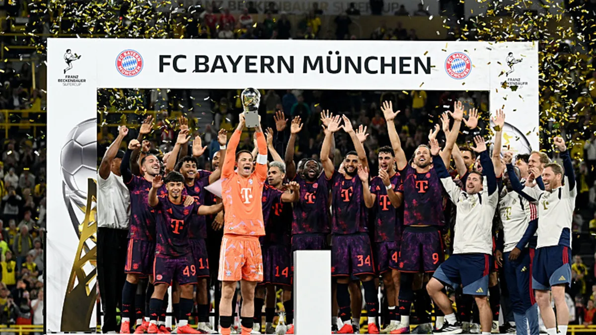 Almanya Süper Kupası Bayern Münih'in! Dortmund'u 2-1 Devirdi