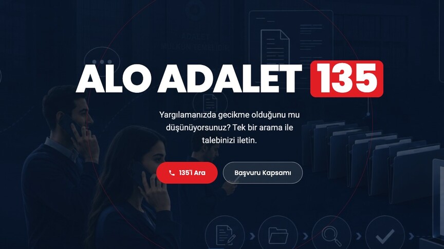 Alo Adalet 135 Başvuruları Artık UYAP Üzerinden