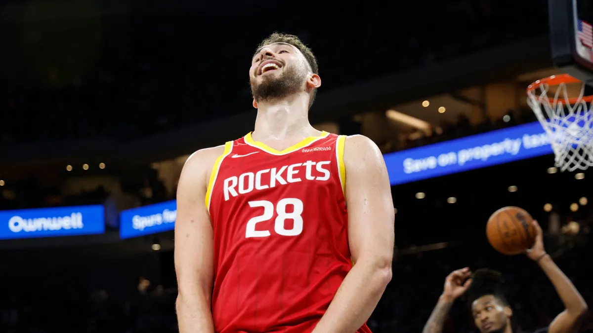 Alperen Şengün'ün 29 sayısı Rockets'a Spurs galibiyetini getirdi