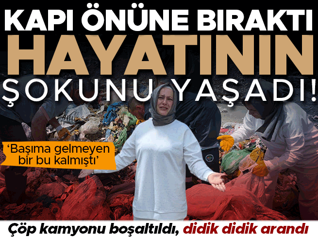 Altın Dolu Çanta Çöpte Bulundu: Kadının Yaşadığı Şoku Kimse Unutamadı