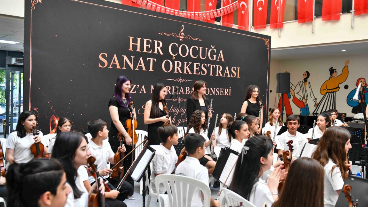 Altındağ'da 'Her Çocuğa Sanat' Orkestrası 4. Yıl Konseriyle Büyüledi