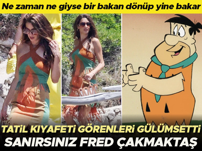 Amal Clooney'nin tatil tarzı beğeni topladı: Fred Çakmaktaş benzetmesi