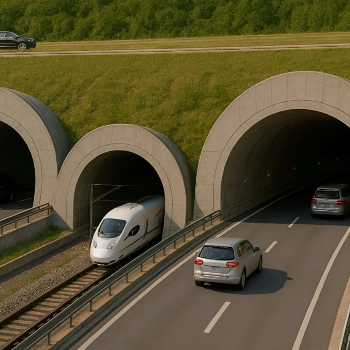 1,55 milyar avroluk Amanos Tünelleri ile 1 saatlik yol 5 dakikaya düşüyor