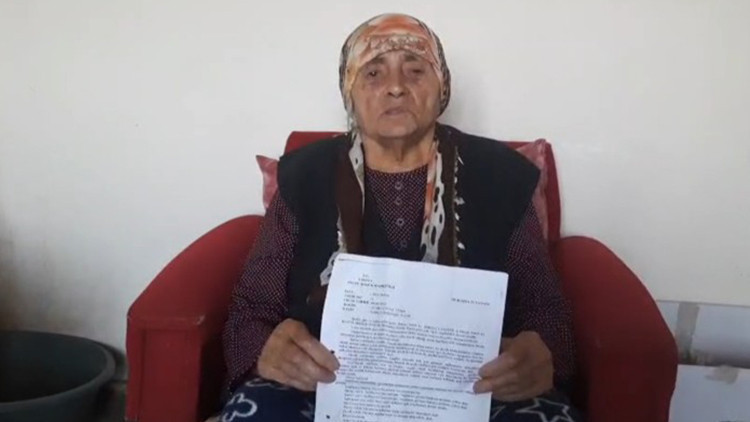 Amasya'da 90 yaşındaki anne eve haciz şoku