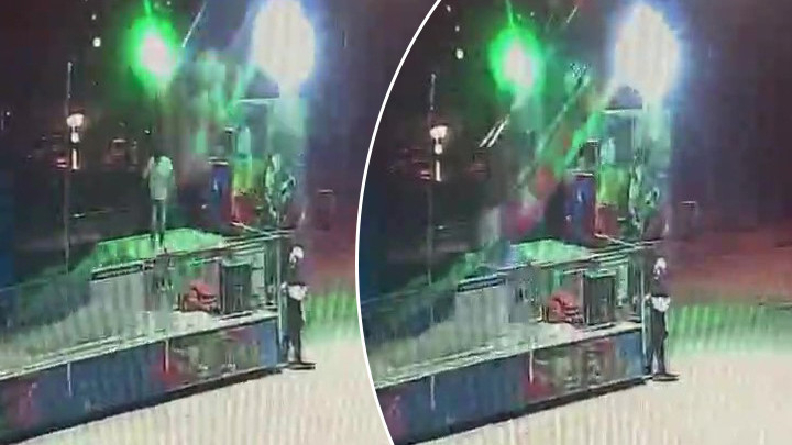 Amasya'da lunaparkta feci kaza: Ranger kabini çarpan genç hayatını kaybetti