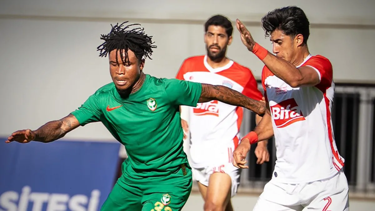Amedspor Özel Maçta Zakho'yu Tek Golle Geçti