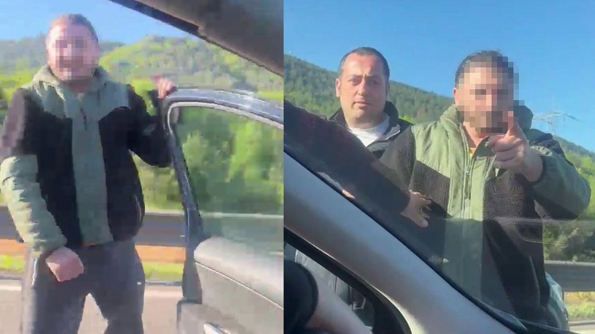Anadolu Otoyolu'nda yol verme kavgası: Cip sürücüsü darbetti