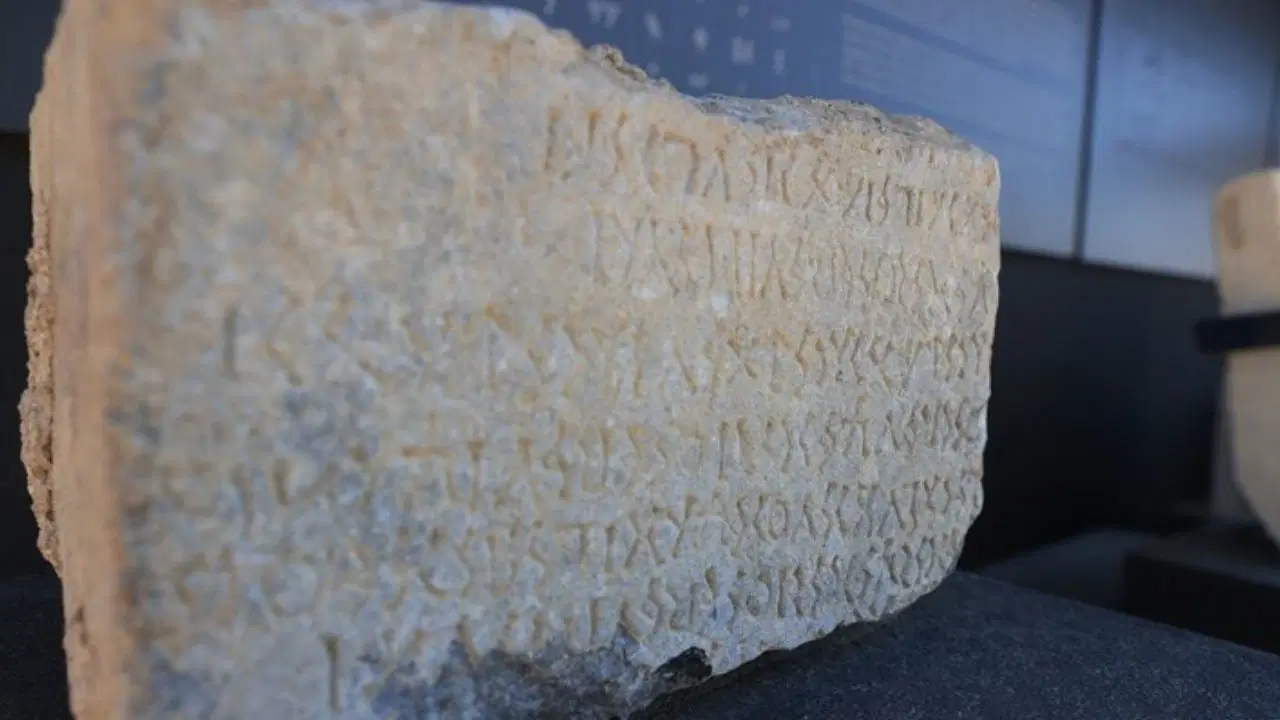 Anadolu'nun kayıp dili Sidece'de 31 harf bulundu