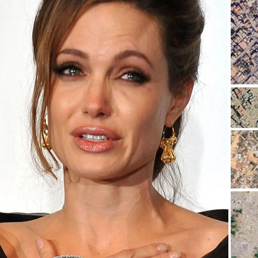 Angelina Jolie Gazze'deki Yıkımı Paylaştı: 'Tüm Mahalleler Çökmüş
