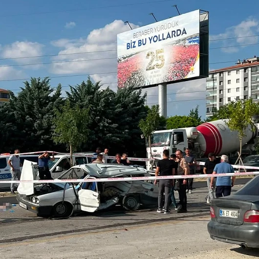 Ankara'da 81 Yaşındaki Sürücü Kaza Kurbanı Gitti