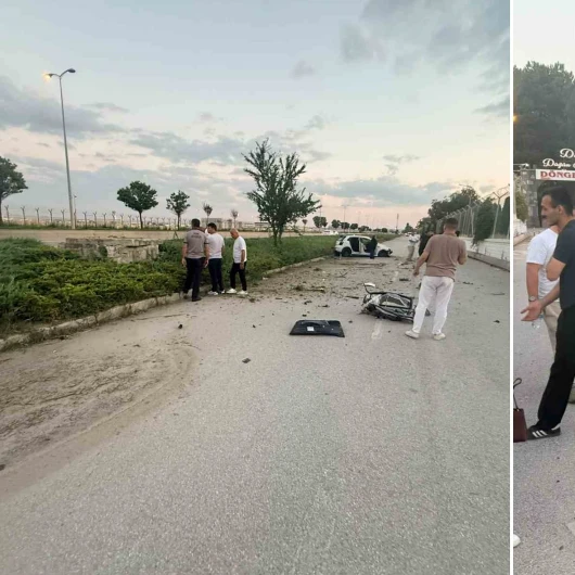 Ankara Çubuk'ta Kontrolden Çıkan Otomobil Takla Attı: 2 Yaralı